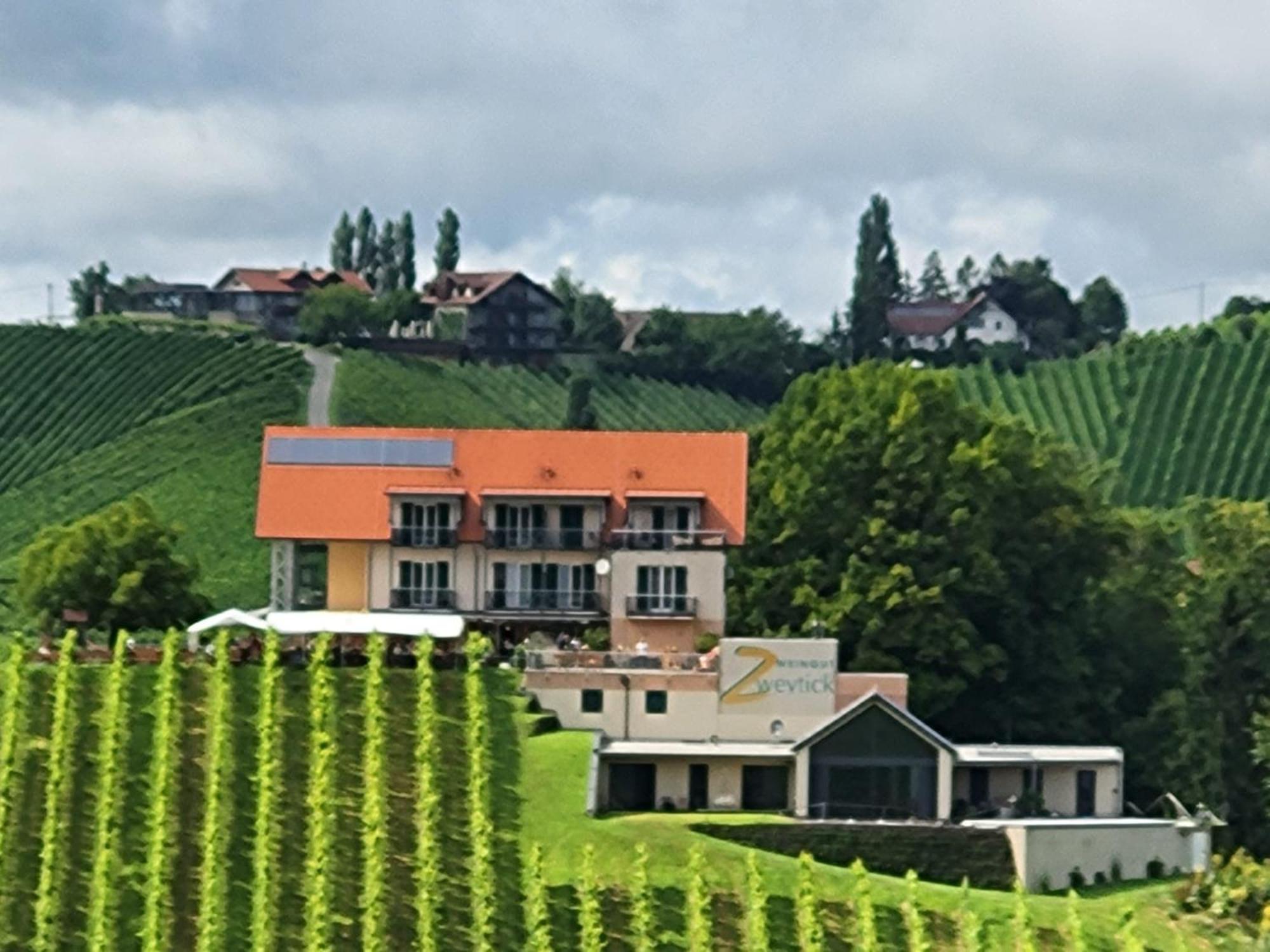 Weingut Gästezimmer Zweytick Robert Ratsch an der Weinstraße Exterior foto